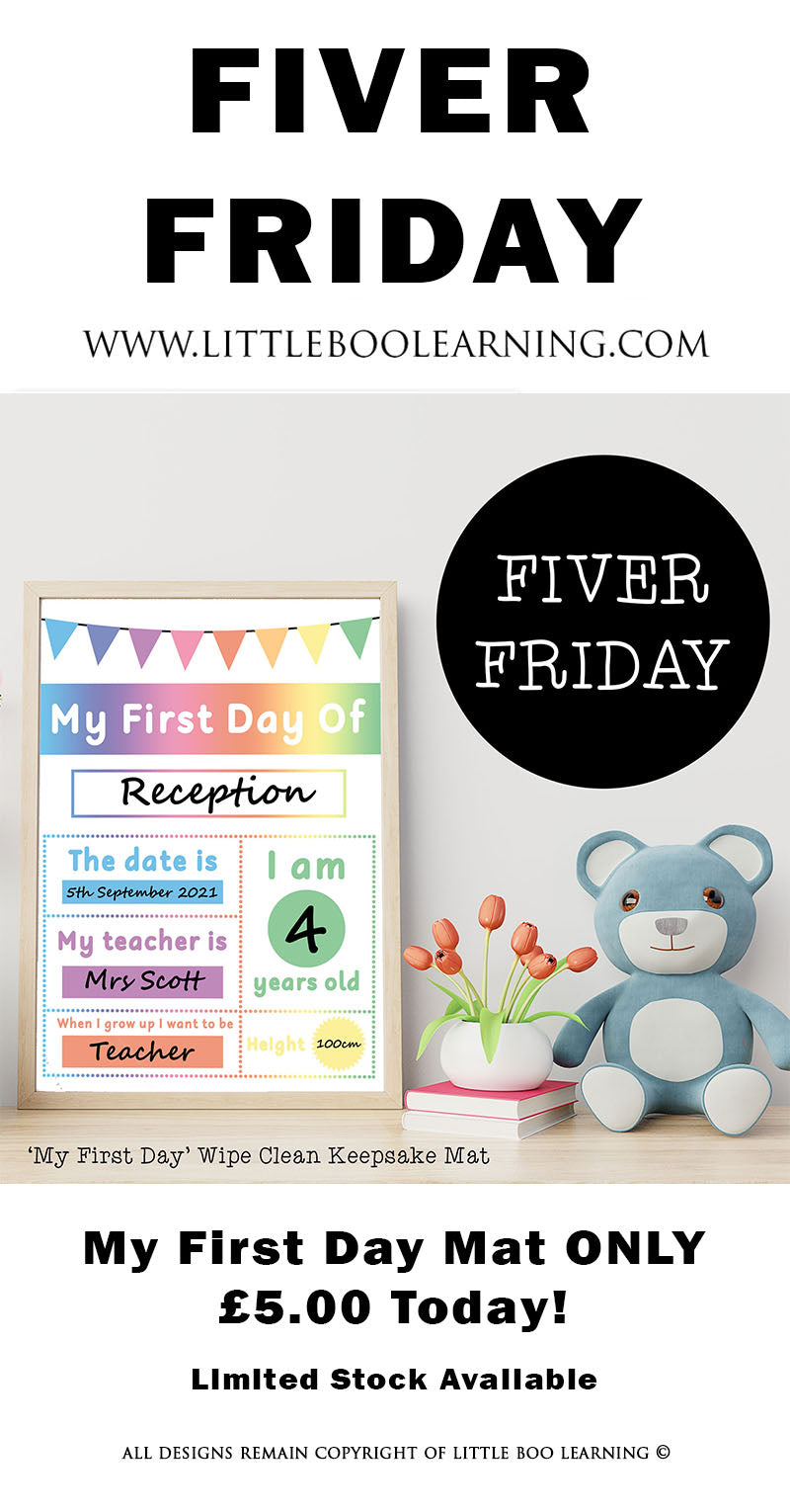 My First Day Mat (Wipe Clean)