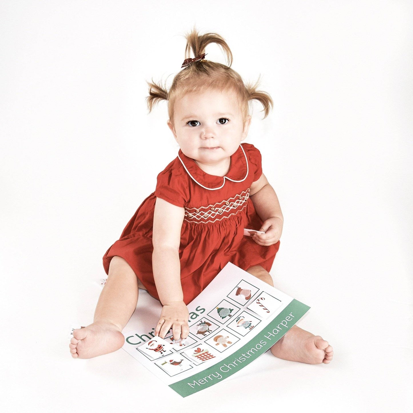 PERSONALISED Christmas Learning Mats (2 Pack)-Little Boo Learning-christmas,Learning Mat