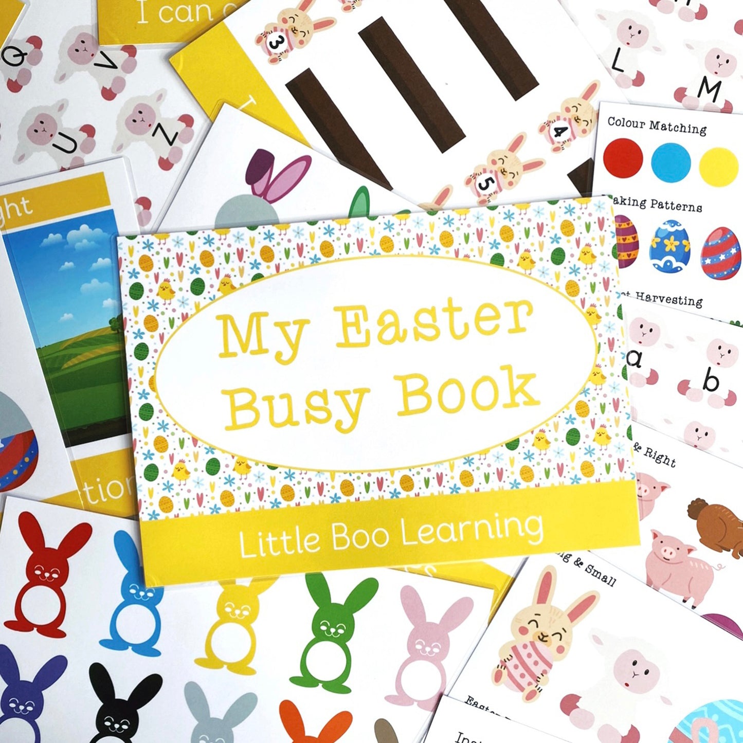 Easter Pre-School Busy Book | Digital Download