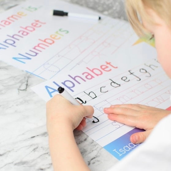 PERSONALISED Guided Writing Learning Mat Pack-Little Boo Learning-Learning Mat