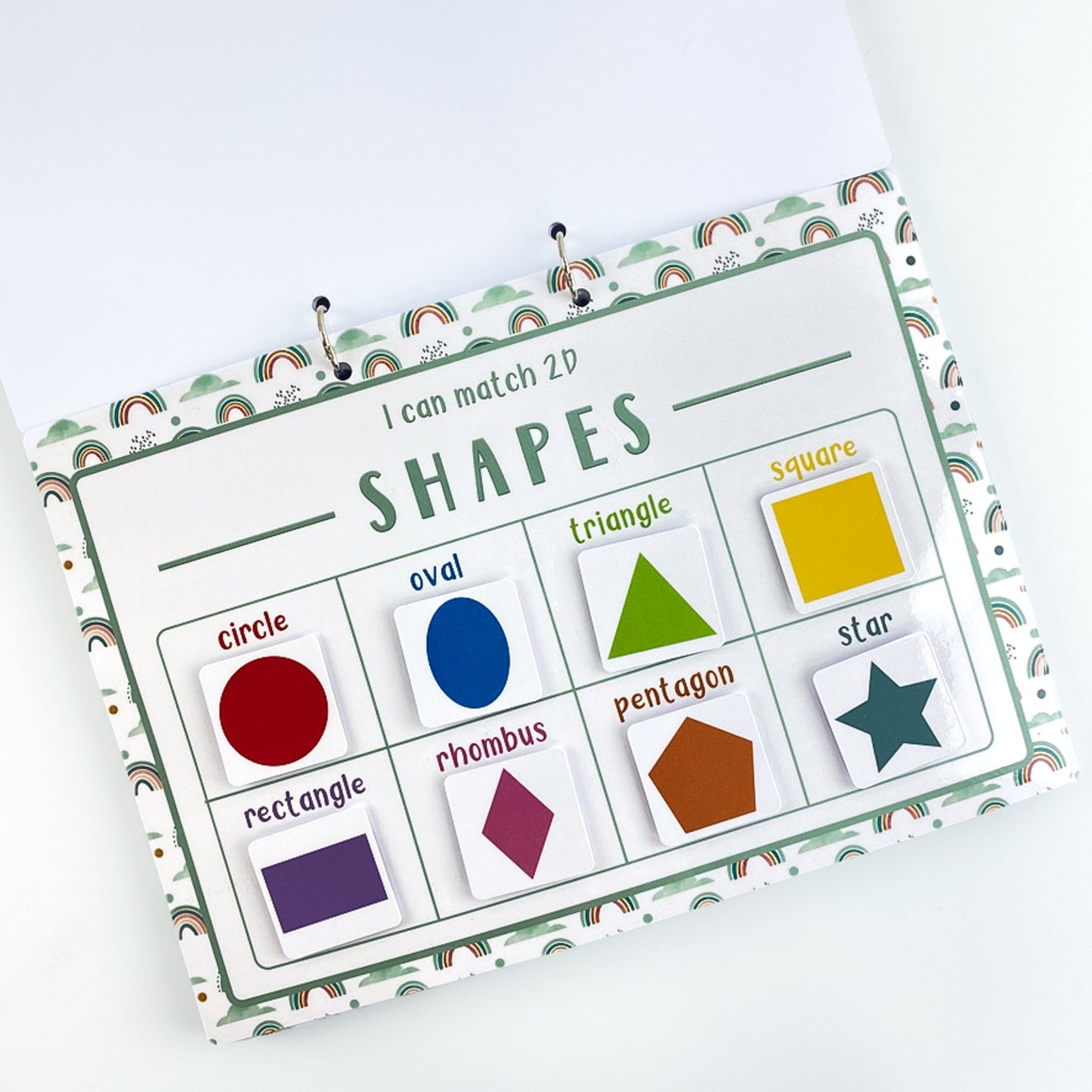 My First Busy Book is full of activities that will keep your toddler or preschooler entertained while they learn to recognise shapes and colours, count to 10 and spot farm animals and more.