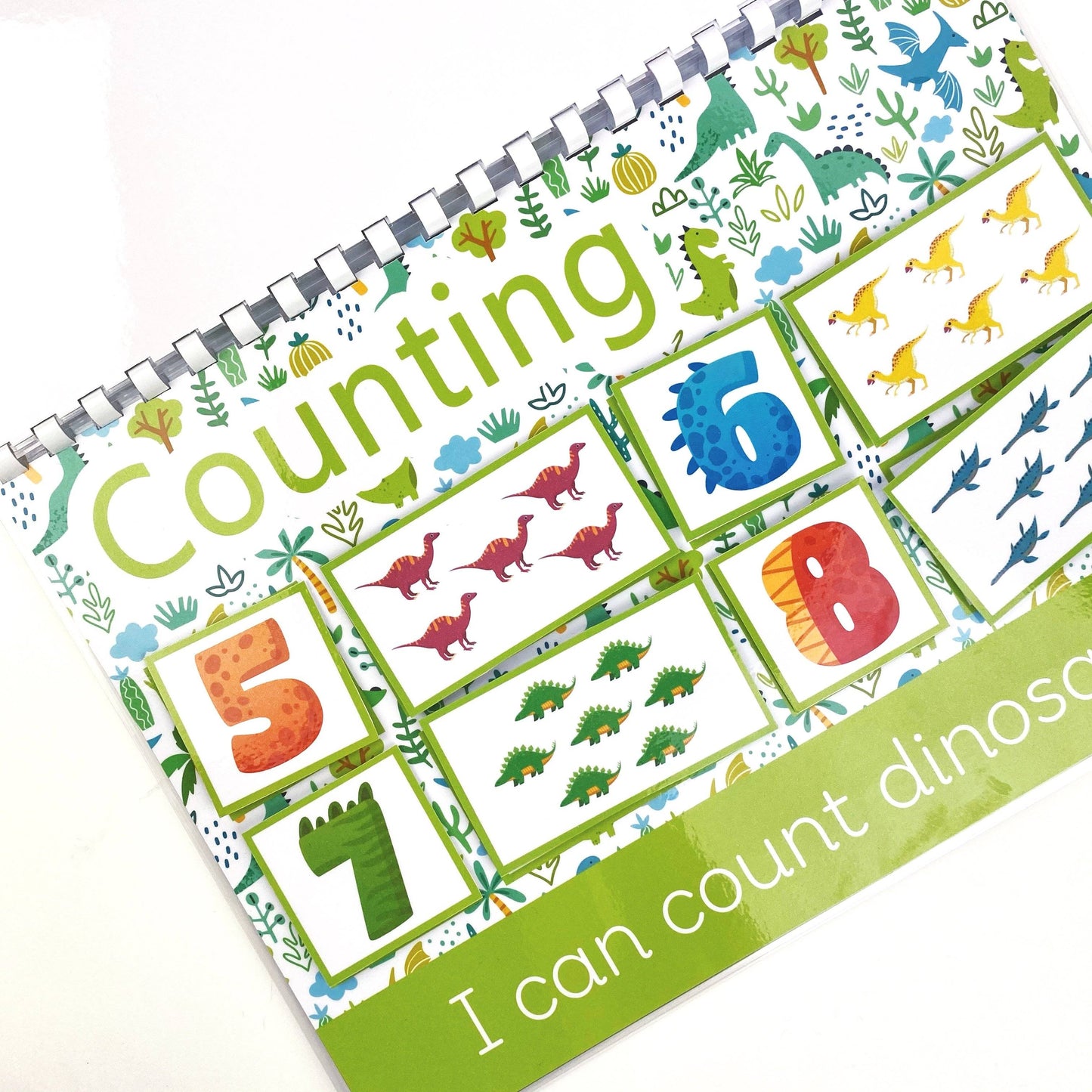 Dinosaur Pre-School Busy Book | Digital Download-Little Boo Learning-