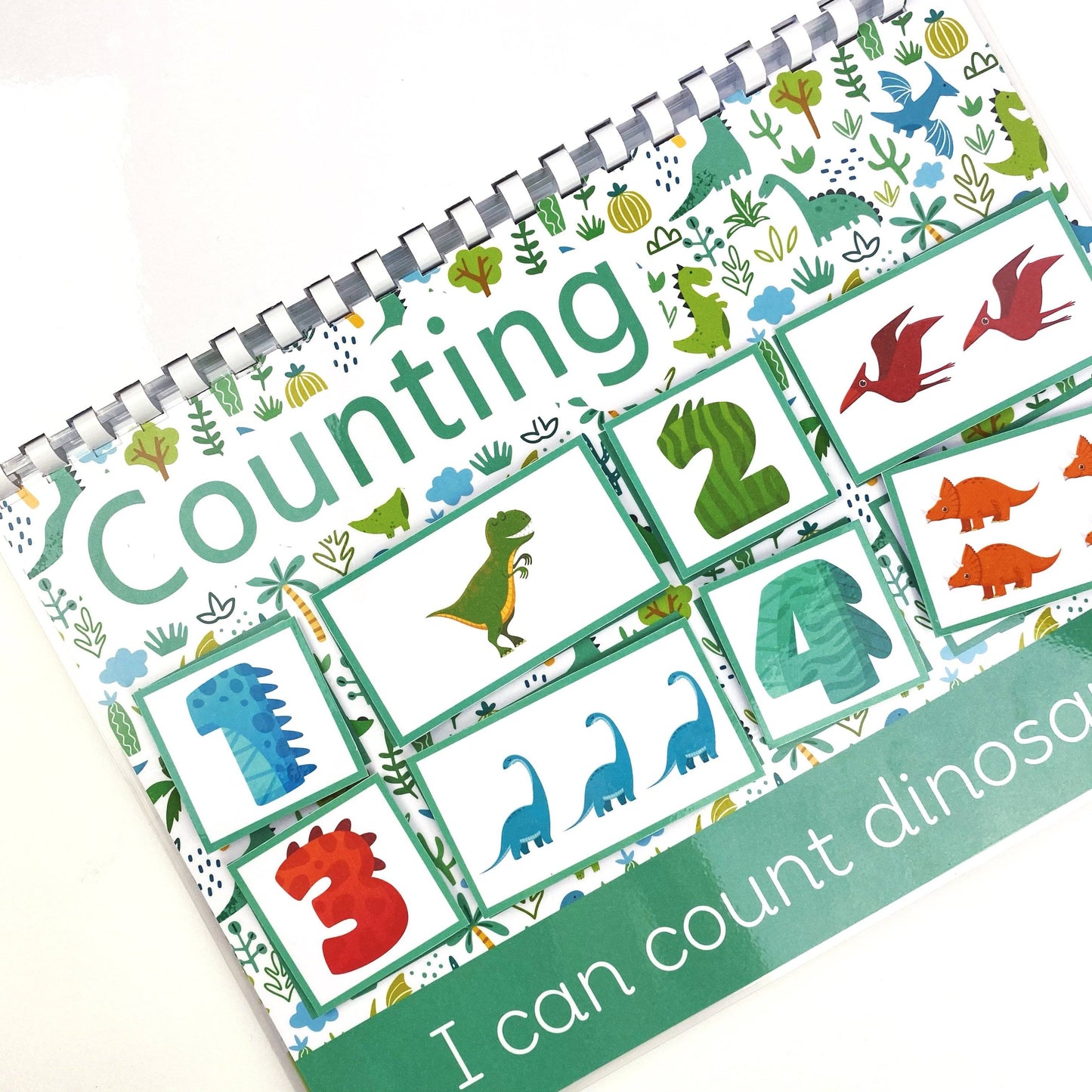 Dinosaur Pre-School Busy Book | Digital Download-Little Boo Learning-