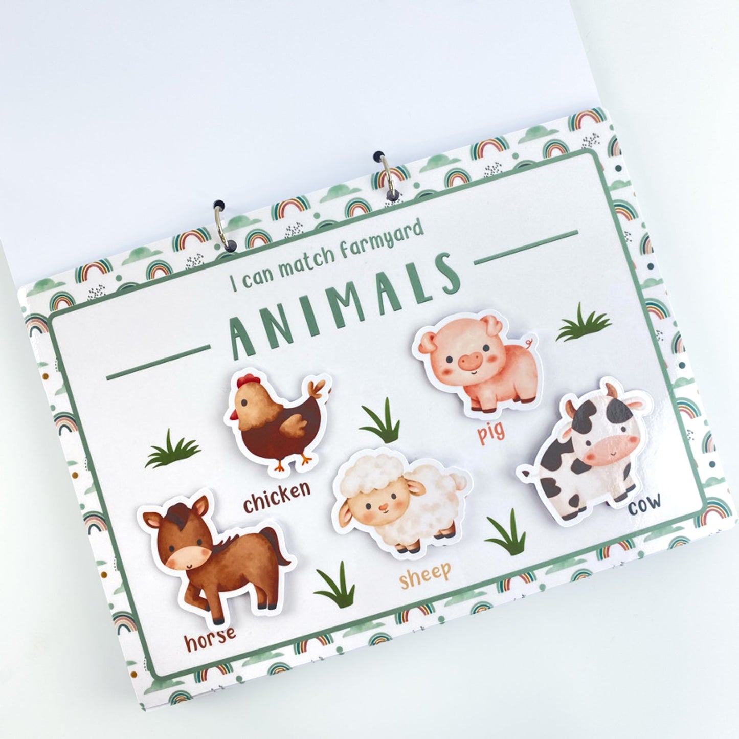 My First Busy Book is full of activities that will keep your toddler or preschooler entertained while they learn to recognise shapes and colours, count to 10 and spot farm animals and more.My First Busy Book is full of activities that will keep your toddler or preschooler entertained while they learn to recognise shapes and colours, count to 10 and spot farm animals and more.