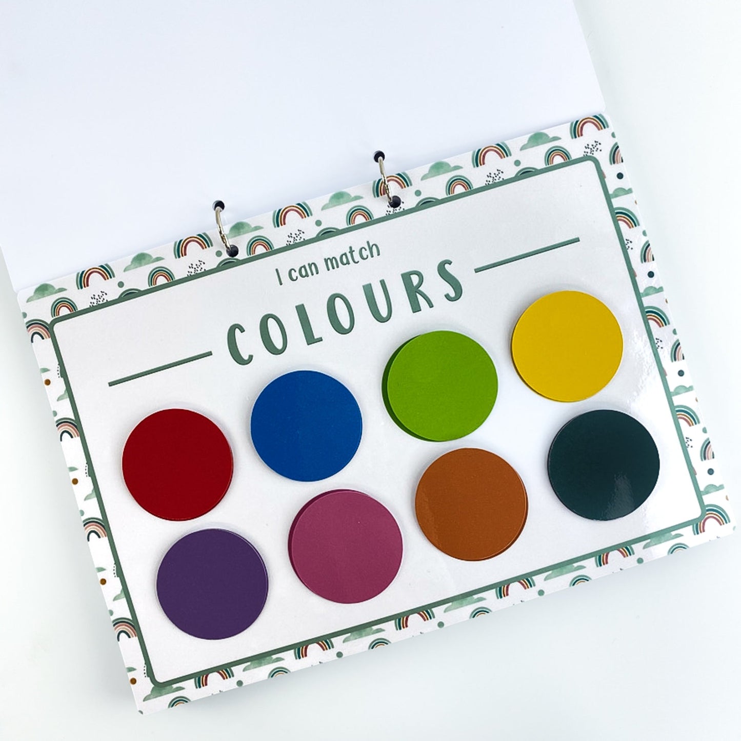 My First Busy Book is full of activities that will keep your toddler or preschooler entertained while they learn to recognise shapes and colours, count to 10 and spot farm animals and more.
