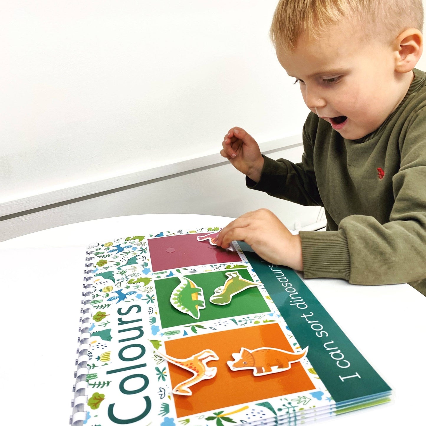 Dinosaur Pre-School Busy Book | Digital Download-Little Boo Learning-