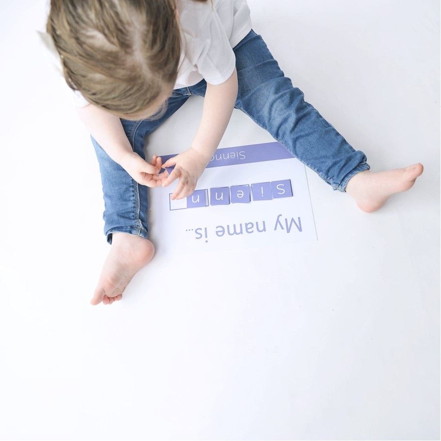 Personalised 'My Name is...' Spelling Mat-Little Boo Learning-literacy,spelling