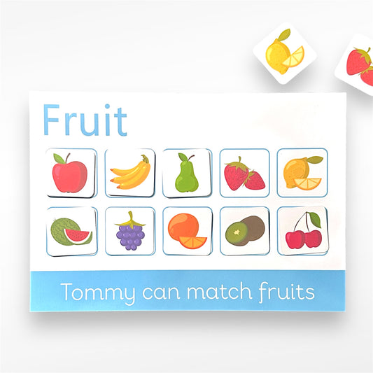 Tommy - Fruit Matching Mat