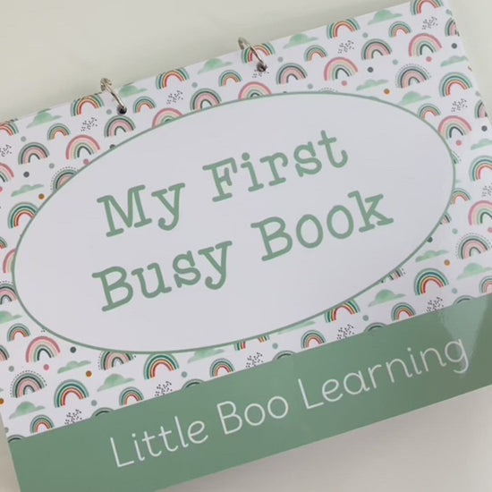 My First Busy Book is full of activities that will keep your toddler or preschooler entertained while they learn to recognise shapes and colours, count to 10 and spot farm animals and more.