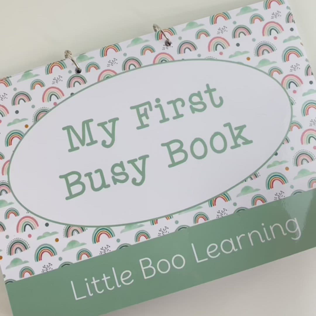 My First Busy Book is full of activities that will keep your toddler or preschooler entertained while they learn to recognise shapes and colours, count to 10 and spot farm animals and more.