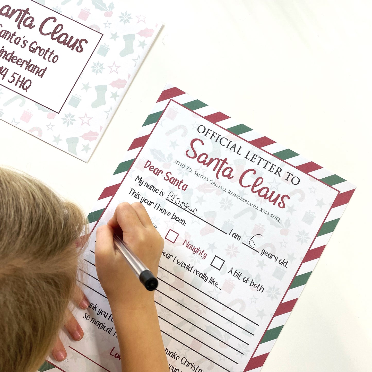Official Letter to Santa Claus | Letter to Father Christmas