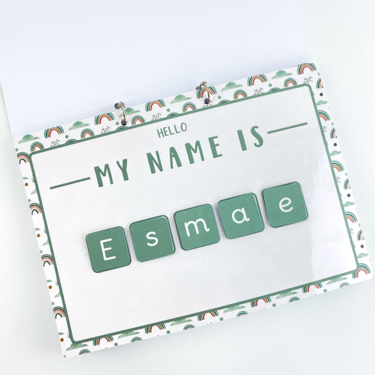 'My name is...' Page for Busy Book