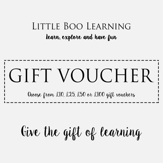 Gift Voucher-Little Boo Learning-