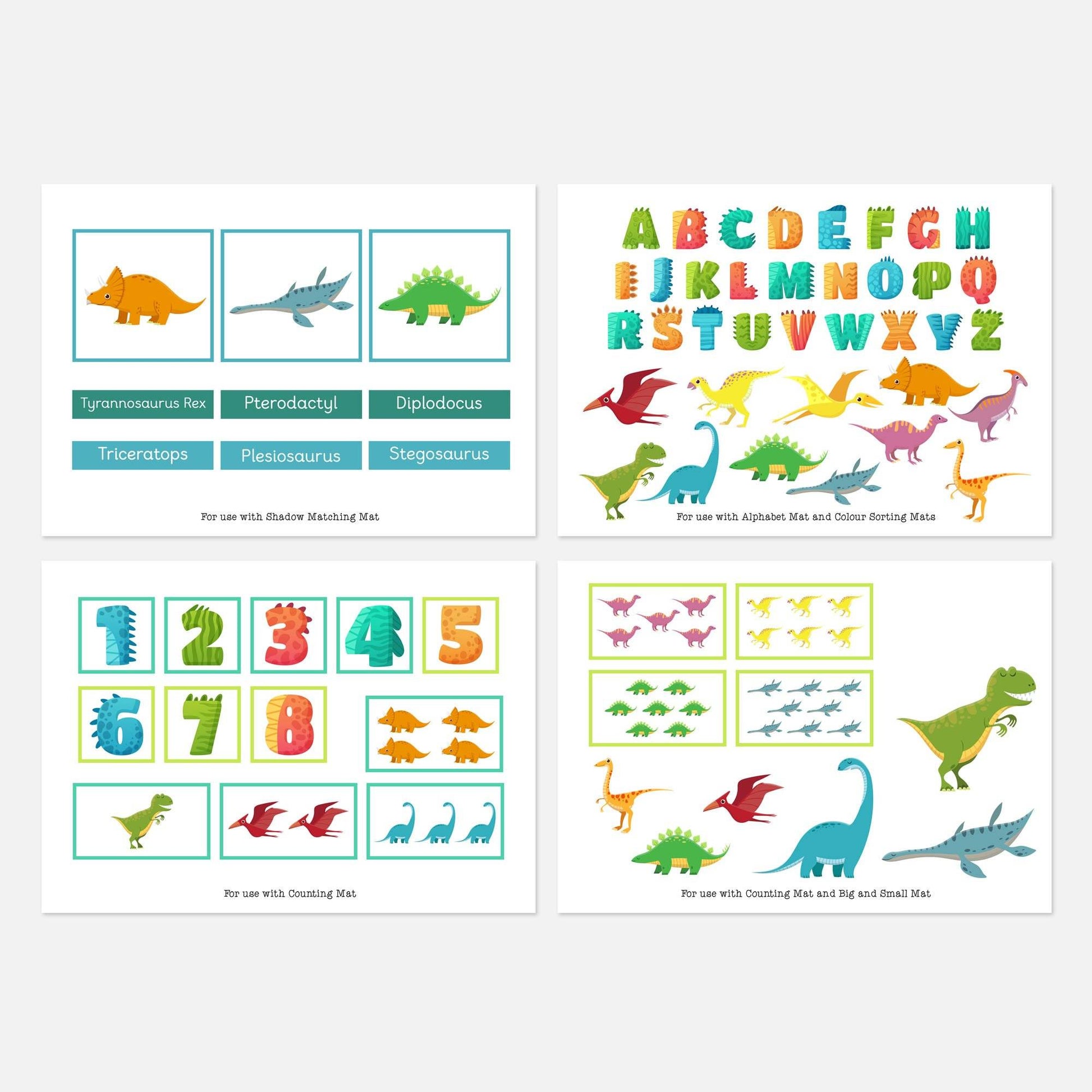 Dinosaur Pre-School Busy Book (PRINTABLE VERSION) – Little Boo Learning dinosaur-pre-school-busy-book-printable-version-little-boo-learning