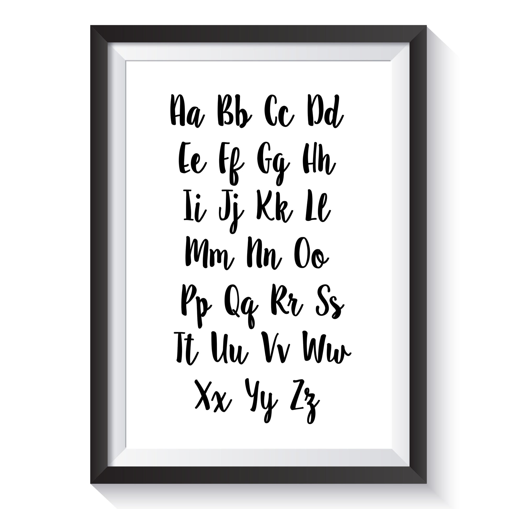Alphabet Print A4-Little Boo Learning-normal