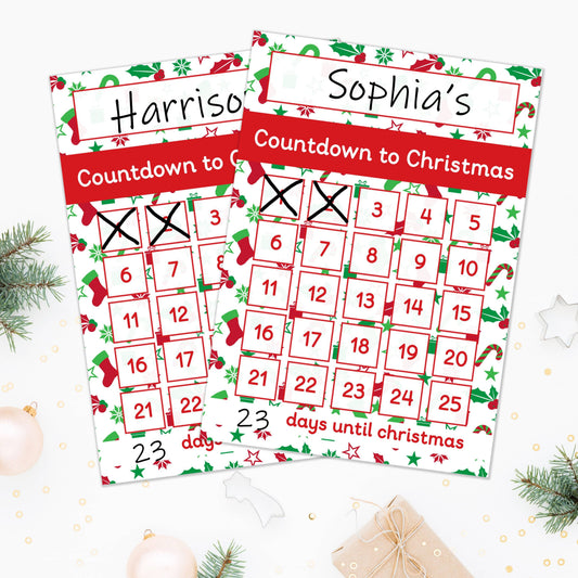 Countdown to Christmas Mat-Little Boo Learning-advent calender,Christmas,christmas countown,countdown,homeschool,learning resources,numeracy resources,toddler resources