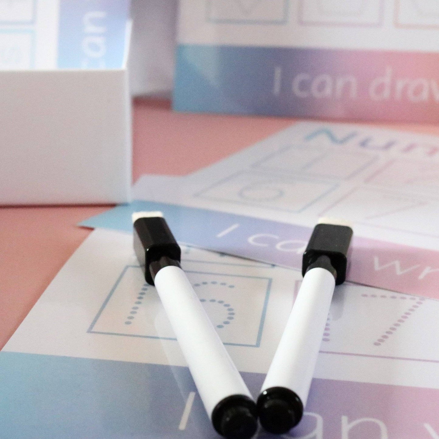 Drywipe Marker Pen & Eraser-Little Boo Learning-