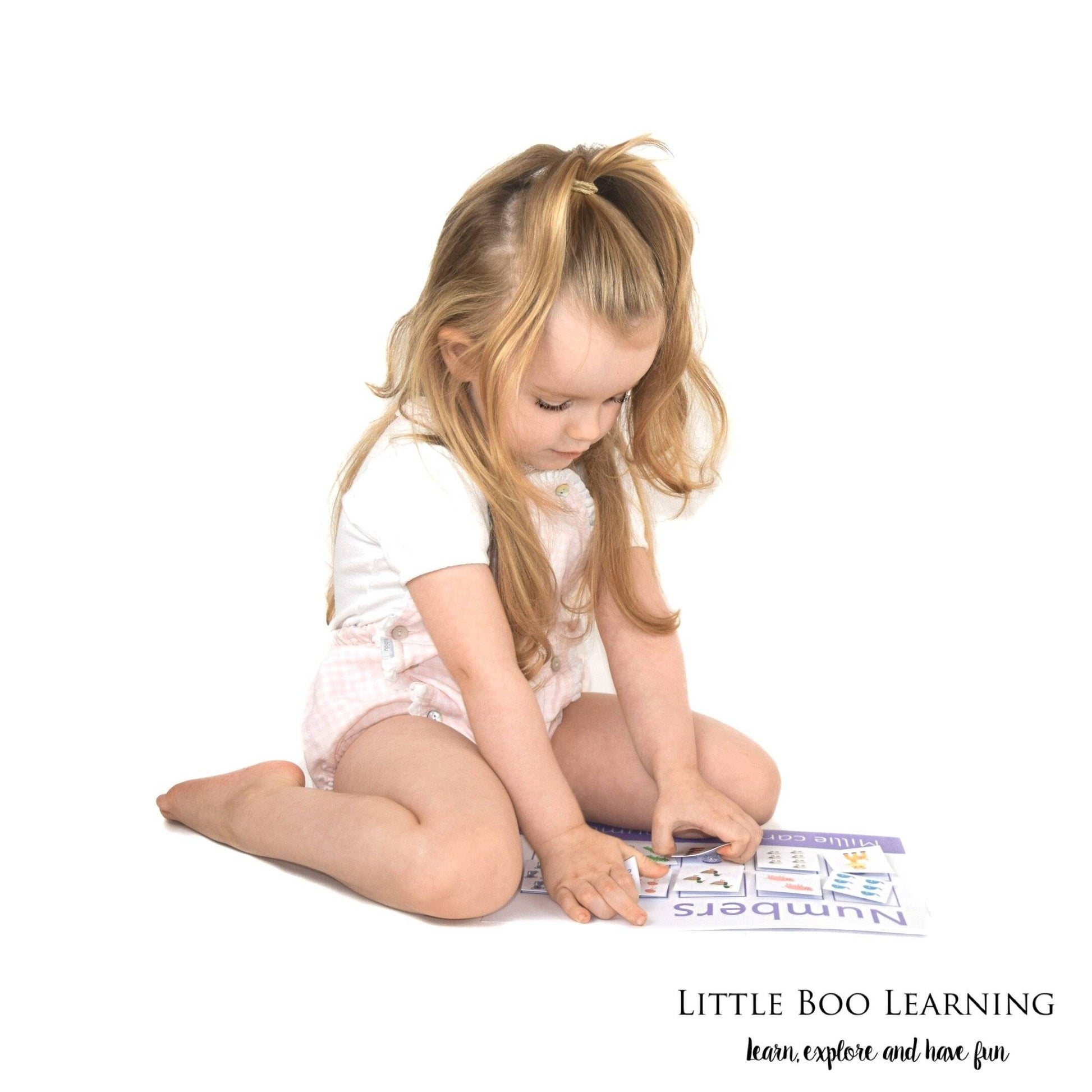 Personalised Numbers Learning Mat (Counting)-Little Boo Learning-1-10,counting,maths,Numbers,numeracy